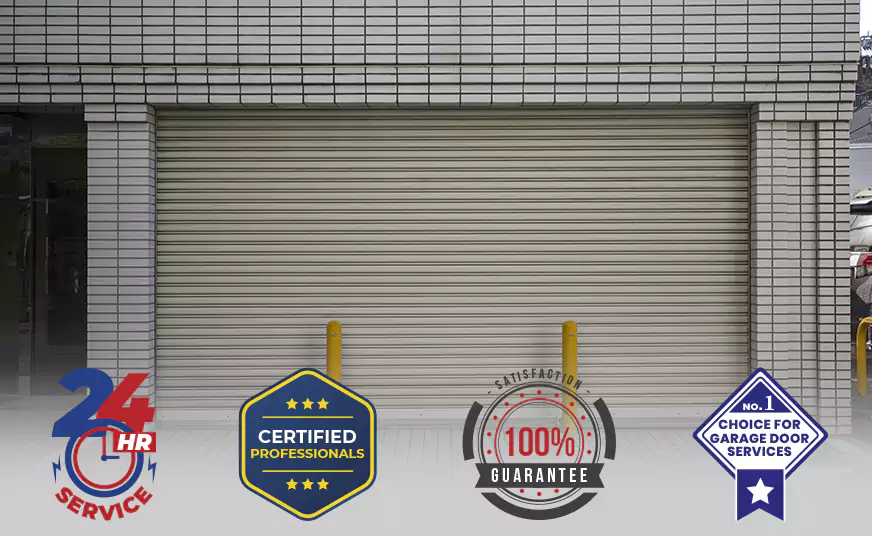 New Amarr Automatic Roll Up Garage Doors Installation in Summerlin, NV