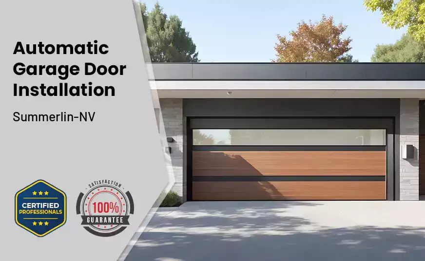 Automatic Garage Door Installation  Summerlin-NV 
