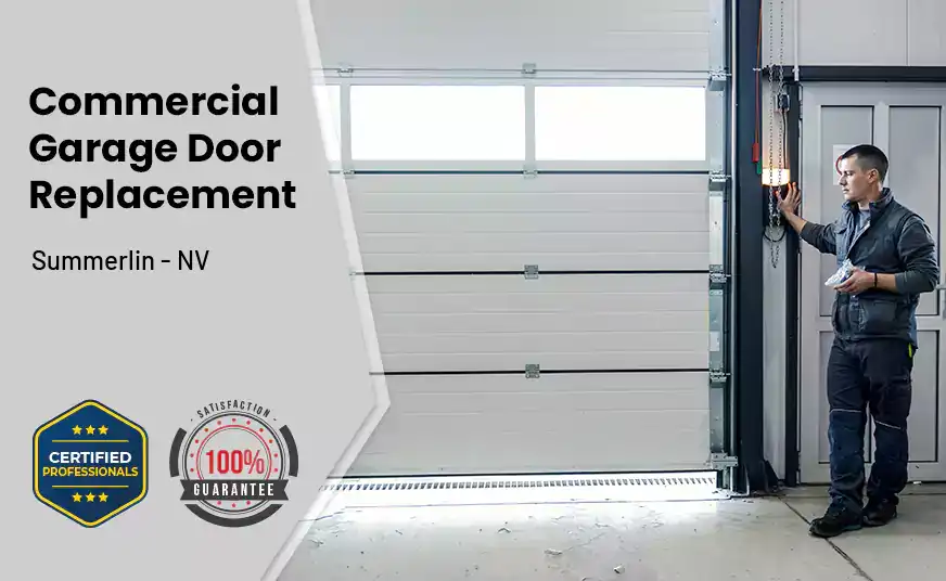 Commercial Garage Door Replacement Summerlin - NV 