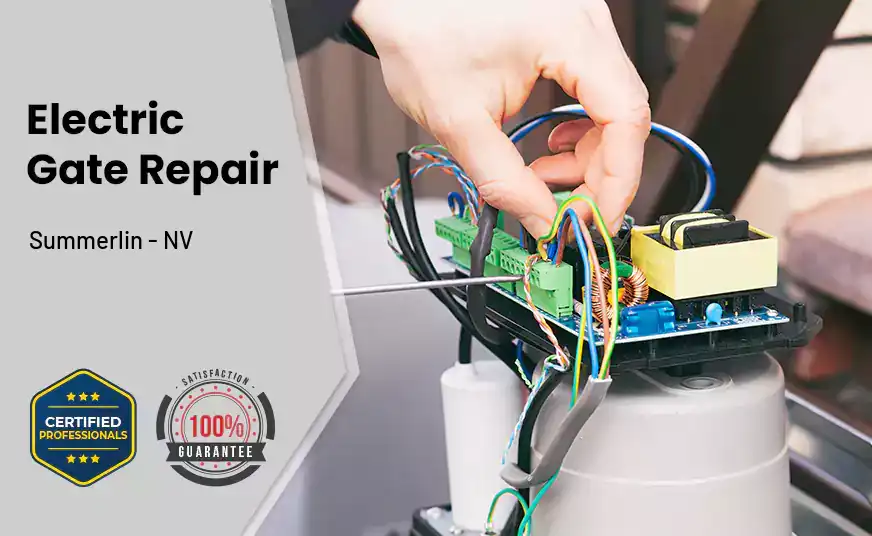 Electric Gate Repair Summerlin - NV