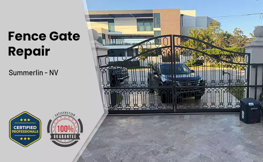 Fence Gate Repair Summerlin - NV 
