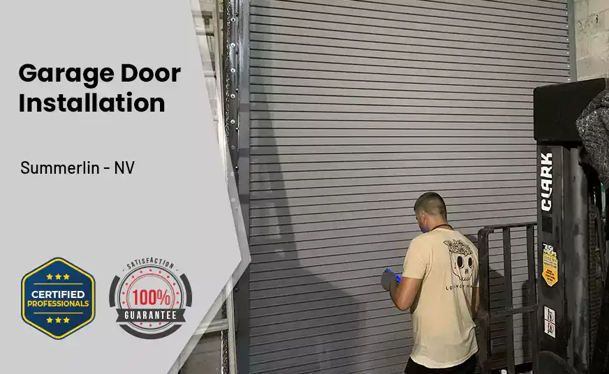 Garage Door Instalation Summerlin - NV 
