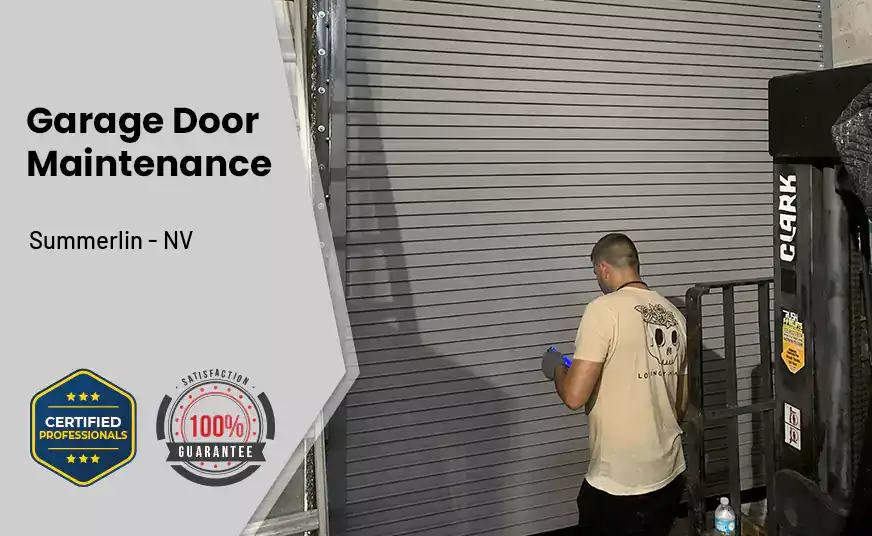 Garage Door Maintenance Summerlin - NV 
