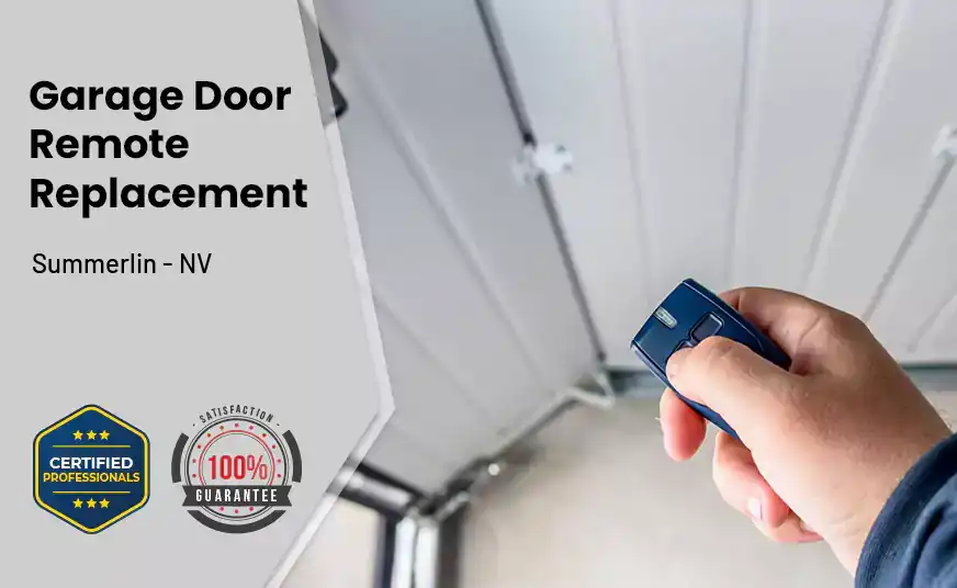 Garage Door Remote Replacement Summerlin - NV