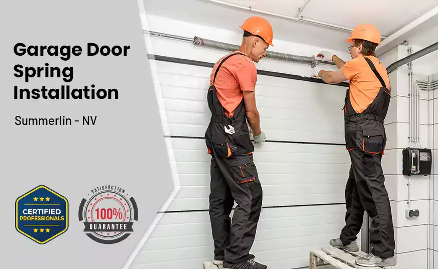Garage Door Spring Installation Summerlin - NV 