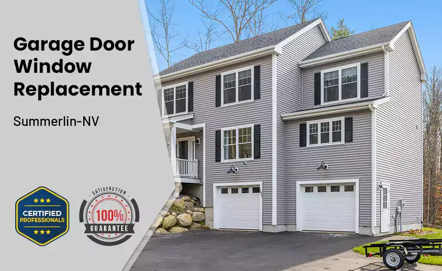 Garage Door Window Replacement Summerlin-NV 