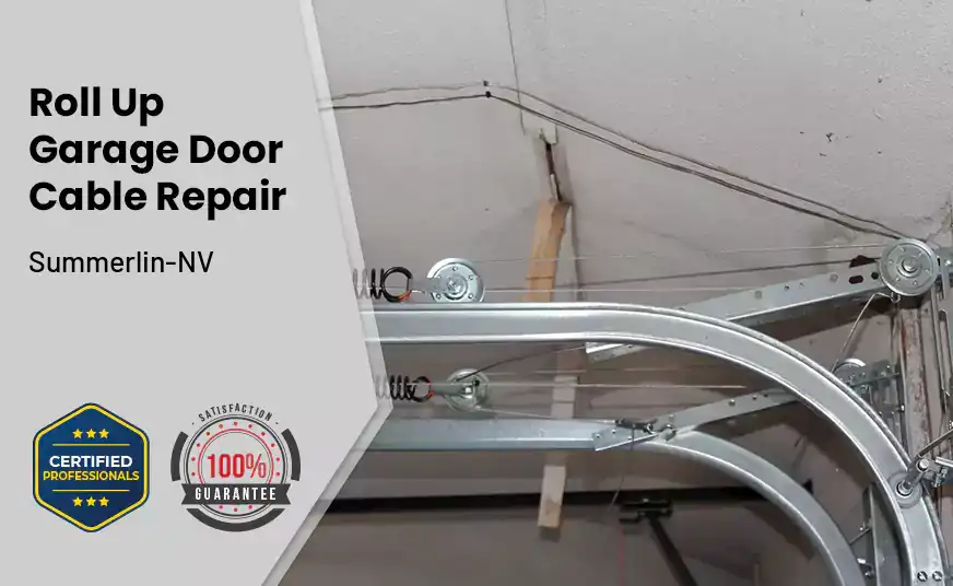 Roll Up Garage Door Cable Repair Summerlin-NV 